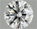 Del inventario de diamantes de laboratorio, 1.53 quilates, Redondo , Color D, claridad VS2 y certificado IGI