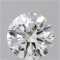 Natural Diamond 0.70 Carats, Round with Excellent Cut, J Color, VVS1 Clarity and Certified by GIA