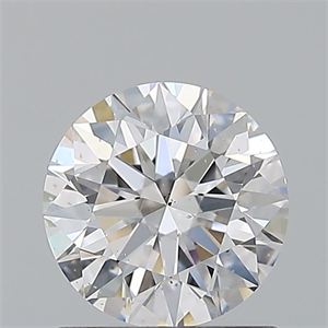 Foto Diamante Natural 0.80 quilates, Redondo , Color D, claridad SI2 y certificado GIA de