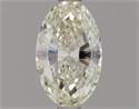 Diamante Natural 0.70 quilates, Ovalado , Color K, claridad VS1 y certificado HRD