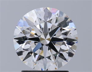Picture of Natural Diamond 2.02 Carats, Round with Excellent Cut, G Color, VVS1 Clarity and Certified by GIA