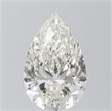 Natural Diamond 4.01 Carats, Pear with  Cut, G Color, IF Clarity and Certified by IGI