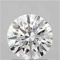 Lab Grown Diamond 1.58 Carats, Round with Ideal Cut, E Color, VVS2 Clarity and Certified by IGI