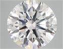 Lab Grown Diamond 7.81 Carats, Round with Ideal Cut, G Color, VS2 Clarity and Certified by IGI