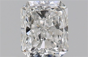 Foto Diamante Natural 0.50 quilates, Radiante , Color F, claridad VS1 y certificado GIA de
