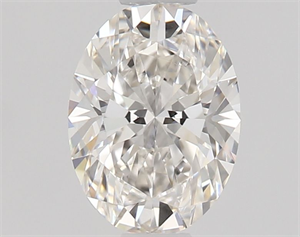 Picture of Natural Diamond 0.50 Carats, Oval with  Cut, H Color, VVS1 Clarity and Certified by GIA