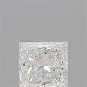Picture of Natural Diamond 0.30 Carats, Princess with  Cut, F Color, VVS2 Clarity and Certified by GIA