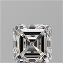 Natural Diamond 1.73 Carats, Asscher with  Cut, E Color, SI1 Clarity and Certified by GIA