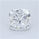 Diamante Natural 0.71 quilates, Del cojín , Color F, claridad I2 y certificado GIA