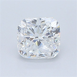 Foto Diamante Natural 0.71 quilates, Del cojín , Color F, claridad I2 y certificado GIA de