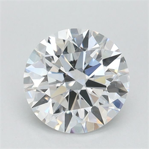 Picture of Lab Grown Diamond 0.72 Carats, Round with Ideal Cut, D Color, VVS1 Clarity and Certified by IGI