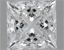 Diamante Natural 1.50 quilates, Princesa , Color E, claridad VVS1 y certificado GIA