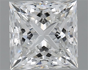 Foto Diamante Natural 1.50 quilates, Princesa , Color E, claridad VVS1 y certificado GIA de