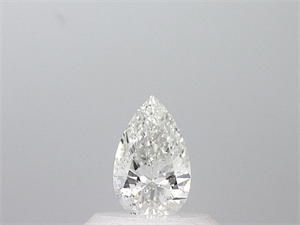 Picture of Natural Diamond 0.40 Carats, Pear with  Cut, G Color, SI2 Clarity and Certified by GIA