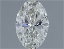 Diamante Natural 0.53 quilates, Ovalado , Color I, claridad VVS2 y certificado IGI
