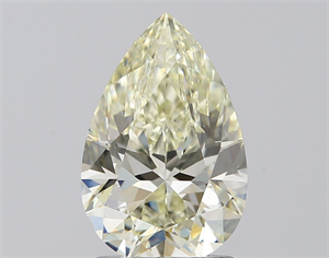 Picture of Natural Diamond 1.51 Carats, Pear with  Cut, K Color, VS1 Clarity and Certified by IGI