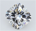 Natural Diamond 2.00 Carats, Princess with  Cut, L Color, SI1 Clarity and Certified by GIA