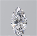 Natural Diamond 0.55 Carats, Marquise with  Cut, D Color, SI1 Clarity and Certified by GIA