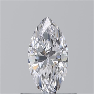 Picture of Natural Diamond 0.55 Carats, Marquise with  Cut, D Color, SI1 Clarity and Certified by GIA