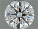 Diamante Natural 0.60 quilates, Redondo , Color H, claridad VVS2 y certificado IGI