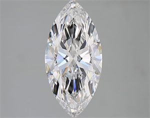 Picture of Natural Diamond 2.02 Carats, Marquise with  Cut, E Color, IF Clarity and Certified by GIA