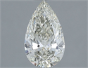 Natural Diamond 1.02 Carats, Pear with  Cut, I Color, SI1 Clarity and Certified by IGI