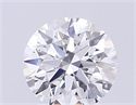 Lab Grown Diamond 2.18 Carats, Round with Ideal Cut, D Color, VVS2 Clarity and Certified by IGI