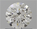 Natural Diamond 0.70 Carats, Round with Very Good Cut, H Color, VS2 Clarity and Certified by GIA