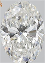 Natural Diamond 2.01 Carats, Oval with  Cut, F Color, SI2 Clarity and Certified by GIA