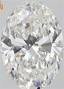 Picture of Natural Diamond 2.01 Carats, Oval with  Cut, F Color, SI2 Clarity and Certified by GIA