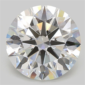 Picture of Lab Grown Diamond 5.10 Carats, Round with Ideal Cut, E Color, VS1 Clarity and Certified by IGI