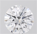Lab Grown Diamond 5.03 Carats, Round with Ideal Cut, E Color, VVS1 Clarity and Certified by IGI