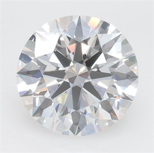 Picture of Lab Grown Diamond 3.01 Carats, Round with Excellent Cut, D Color, VVS2 Clarity and Certified by GIA