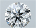 Diamante Natural 1.00 quilates, Redondo , Color F, claridad SI2 y certificado GIA