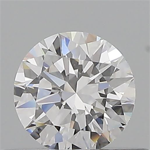Picture of Natural Diamond 0.40 Carats, Round with Excellent Cut, D Color, VVS2 Clarity and Certified by GIA