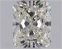 Natural Diamond 0.52 Carats, Radiant with  Cut, K Color, VS2 Clarity and Certified by GIA