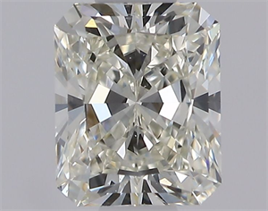 Picture of Natural Diamond 0.52 Carats, Radiant with  Cut, K Color, VS2 Clarity and Certified by GIA