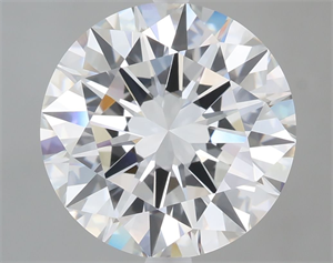 Picture of Lab Grown Diamond 6.02 Carats, Round with Excellent Cut, E Color, VVS2 Clarity and Certified by IGI