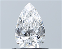 Diamante Natural 0.50 quilates, De pera , Color D, claridad VS1 y certificado GIA