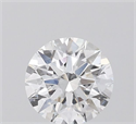 Lab Grown Diamond 1.03 Carats, Round with Ideal Cut, E Color, VS1 Clarity and Certified by IGI