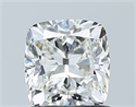 Diamante Natural 1.01 quilates, Del cojín , Color G, claridad VVS2 y certificado GIA