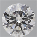 Lab Grown Diamond 6.03 Carats, Round with Ideal Cut, F Color, VVS2 Clarity and Certified by IGI