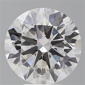 Picture of Lab Grown Diamond 6.03 Carats, Round with Ideal Cut, F Color, VVS2 Clarity and Certified by IGI