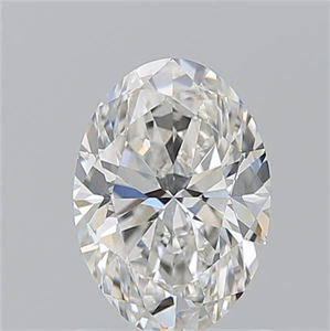 Picture of Natural Diamond 1.20 Carats, Oval with  Cut, H Color, VVS2 Clarity and Certified by GIA