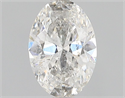 Diamante Natural 0.71 quilates, Ovalado , Color G, claridad I1 y certificado GIA