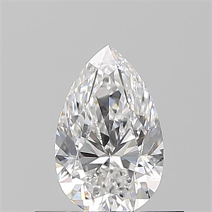 Picture of Natural Diamond 0.50 Carats, Pear with  Cut, D Color, VS1 Clarity and Certified by GIA