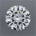 Natural Diamond 0.90 Carats, Round with Very Good Cut, I Color, SI1 Clarity and Certified by GIA