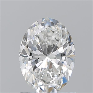 Picture of Natural Diamond 1.20 Carats, Oval with  Cut, F Color, VS2 Clarity and Certified by GIA