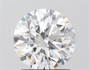 Picture of Lab Grown Diamond 1.51 Carats, Round with Ideal Cut, E Color, VVS2 Clarity and Certified by IGI