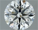 Diamante Natural 0.50 quilates, Redondo , Color G, claridad VVS1 y certificado IGI